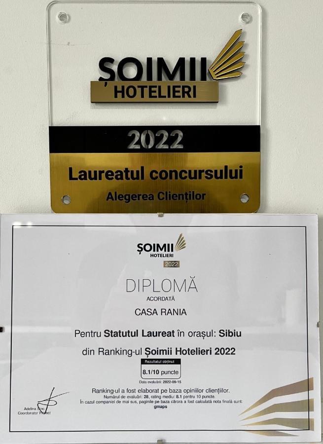 Casa Rania Otel Sibiu Dış mekan fotoğraf